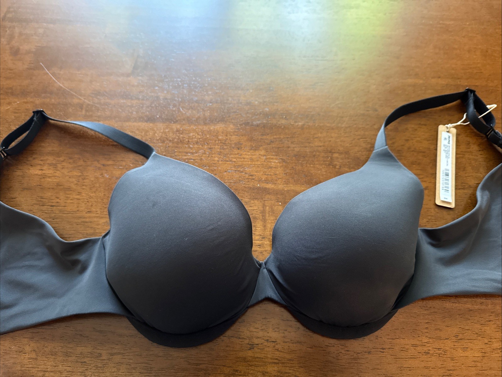 NWT Skims Smoothing Intimate Full Coverage Lightly Lined Bra, Size 34C, Onyx