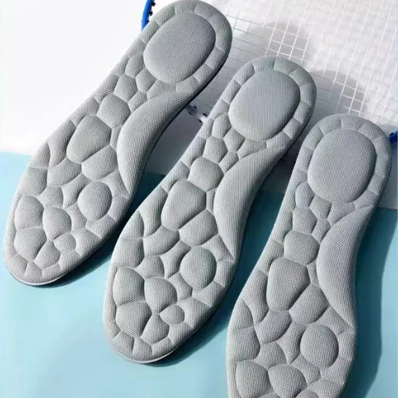 10/2PCS Unisex Massage Insoles Super Soft Sports Running Shoes Insole Arch Suppo