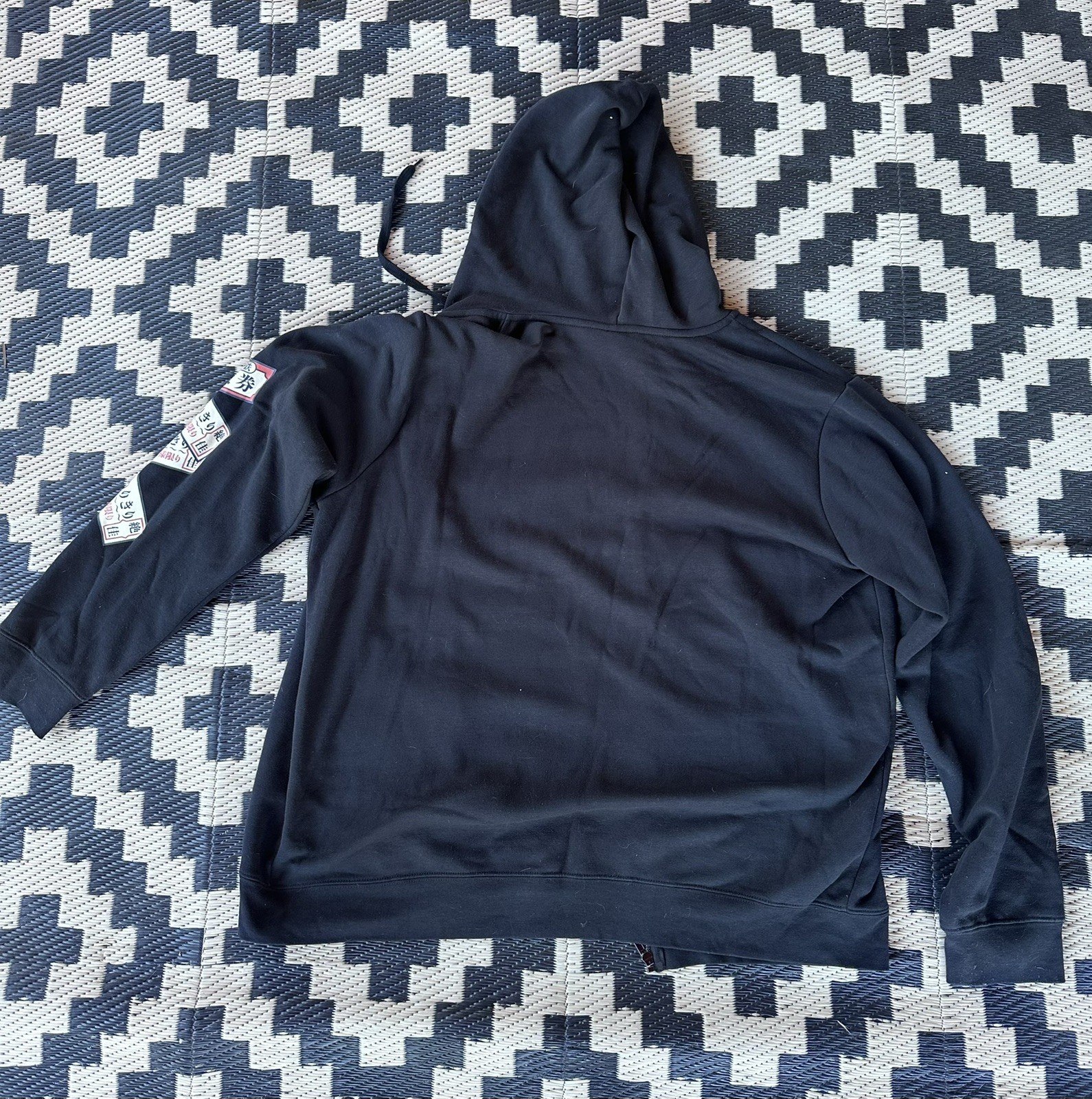 Our Universe Studio Ghibli Spirited Away Train Ticket Full Zip Hoodie Mens XL