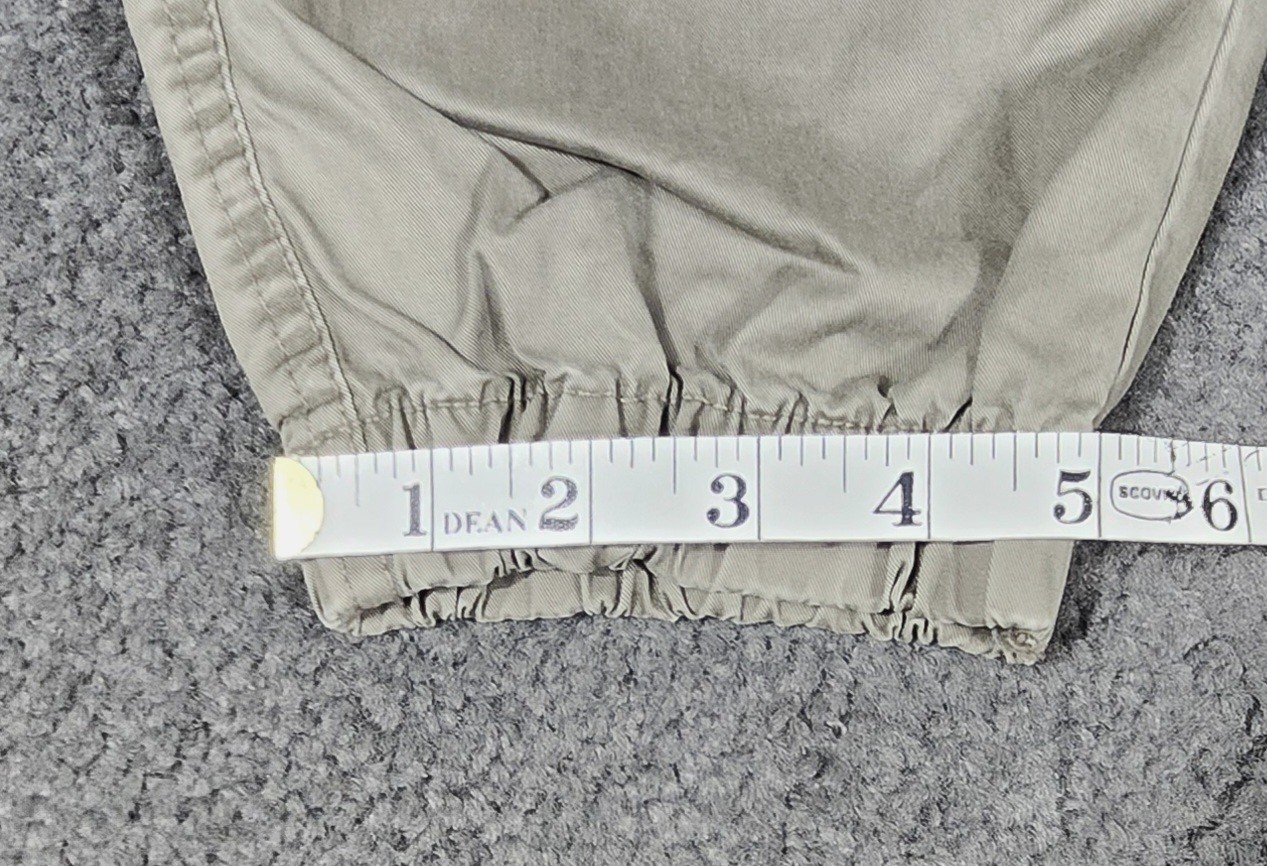 Men’s Jogger Pants Size M 32-34 Taupe “2 PACK” Twill Elastic Waist No Boundaries