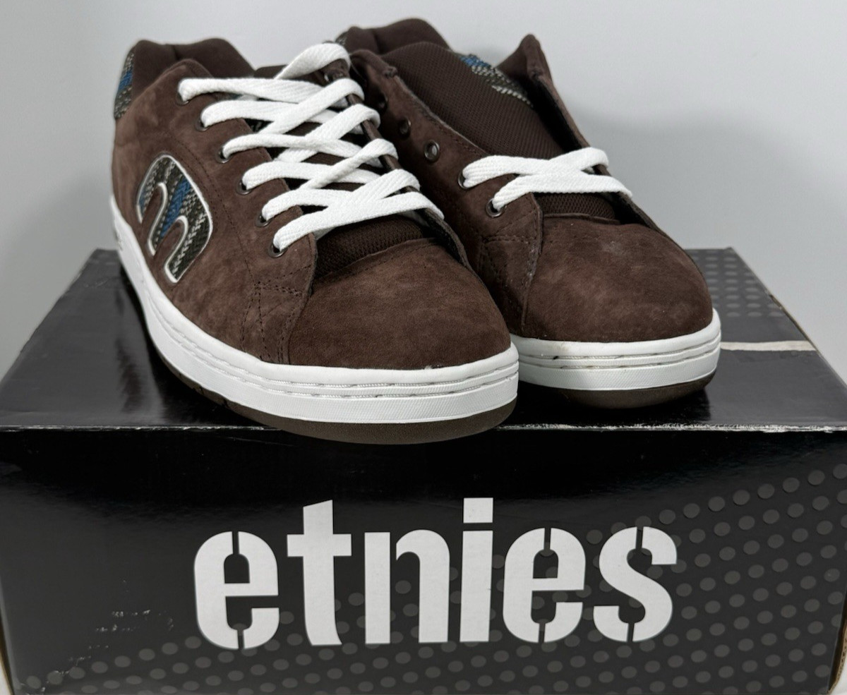 Etnies Callicut 4101000014242 Mens Brown Skate Inspired Sneakers Shoes NIB 13 DS