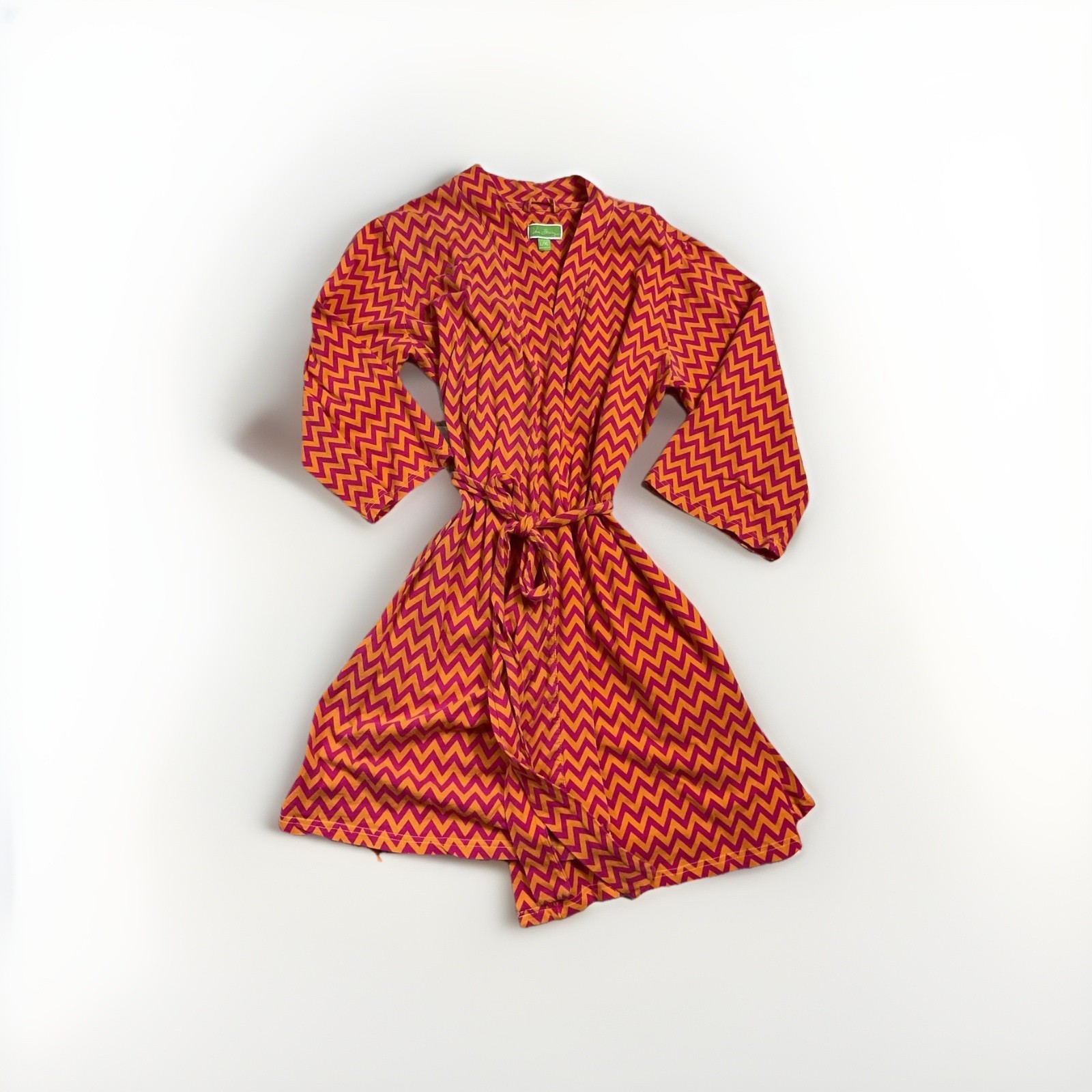 Vera Bradley Cotton Blend Chevron robe Large/ XL