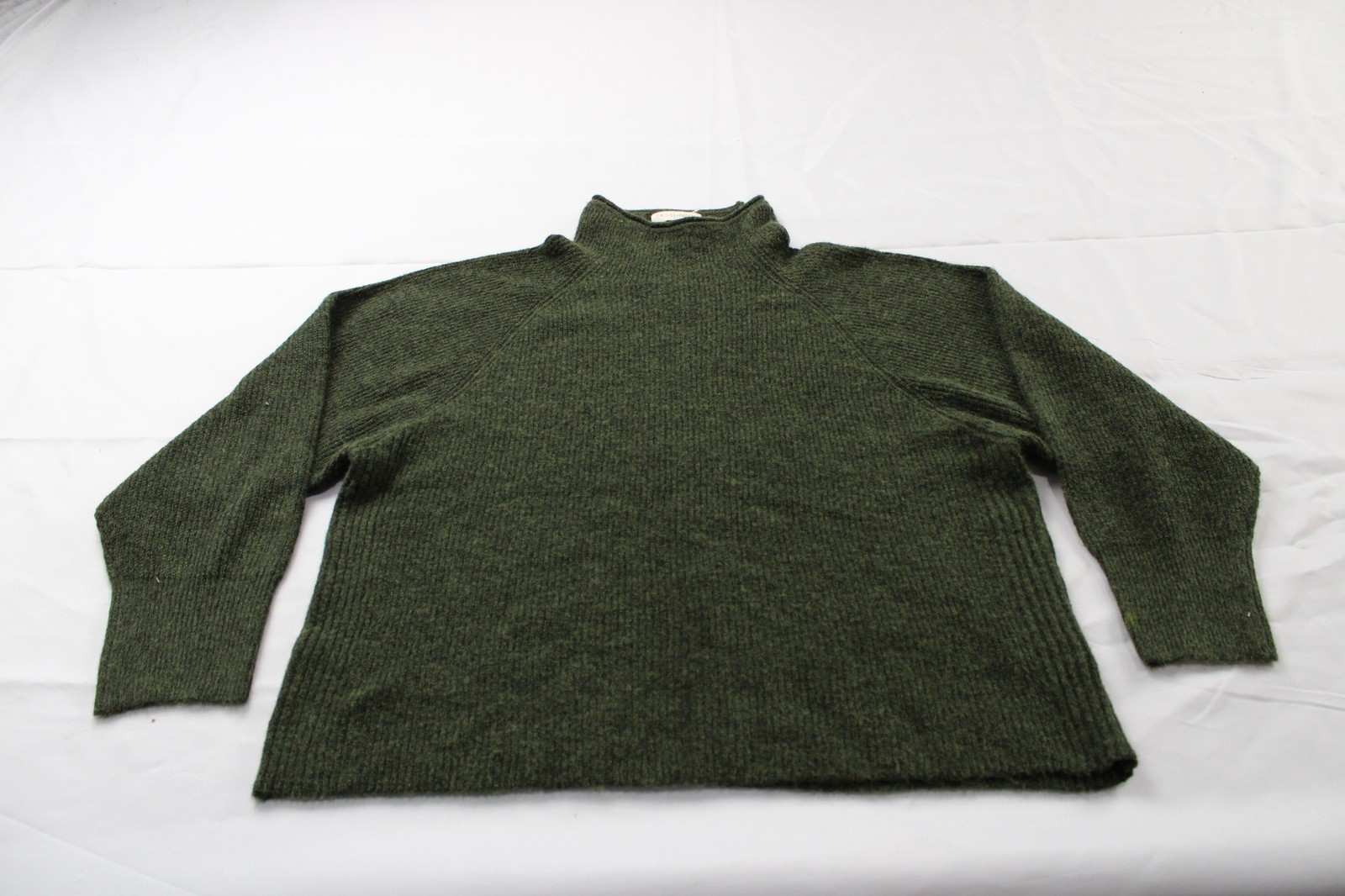 78&Sunny Women’s Mock Neck Driftwood Sweater EJ3 Olive Marled Size 1X NWT