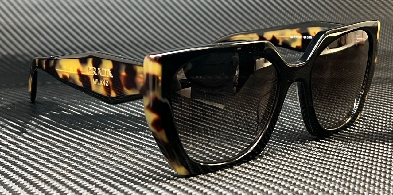 PRADA PR 15WS 3890A7 Black Grey Gradient 54 mm Women’s Sunglasses