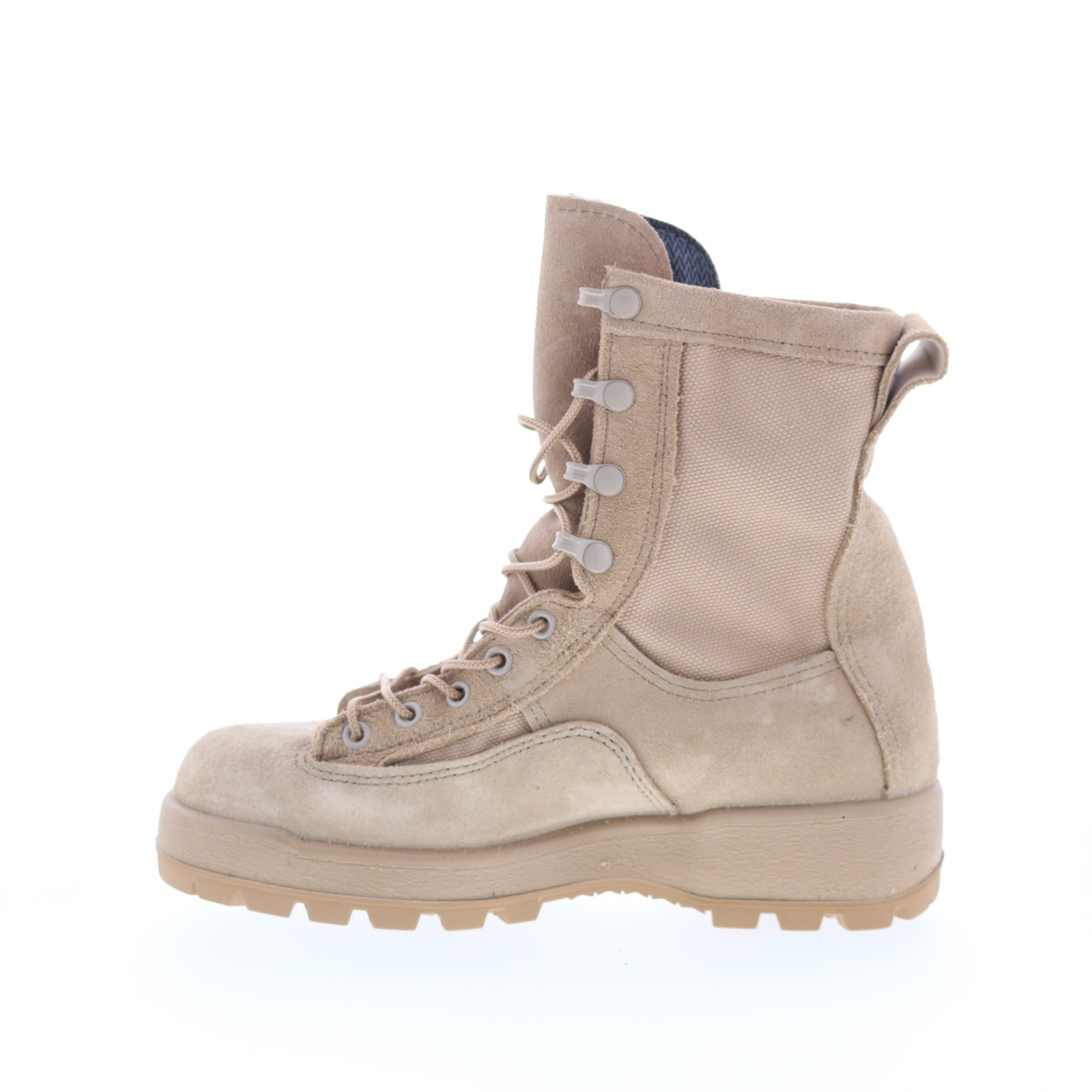 McRae Army Temp Weather Made In USA 7ATW Mens Beige Wide Tactical Boots