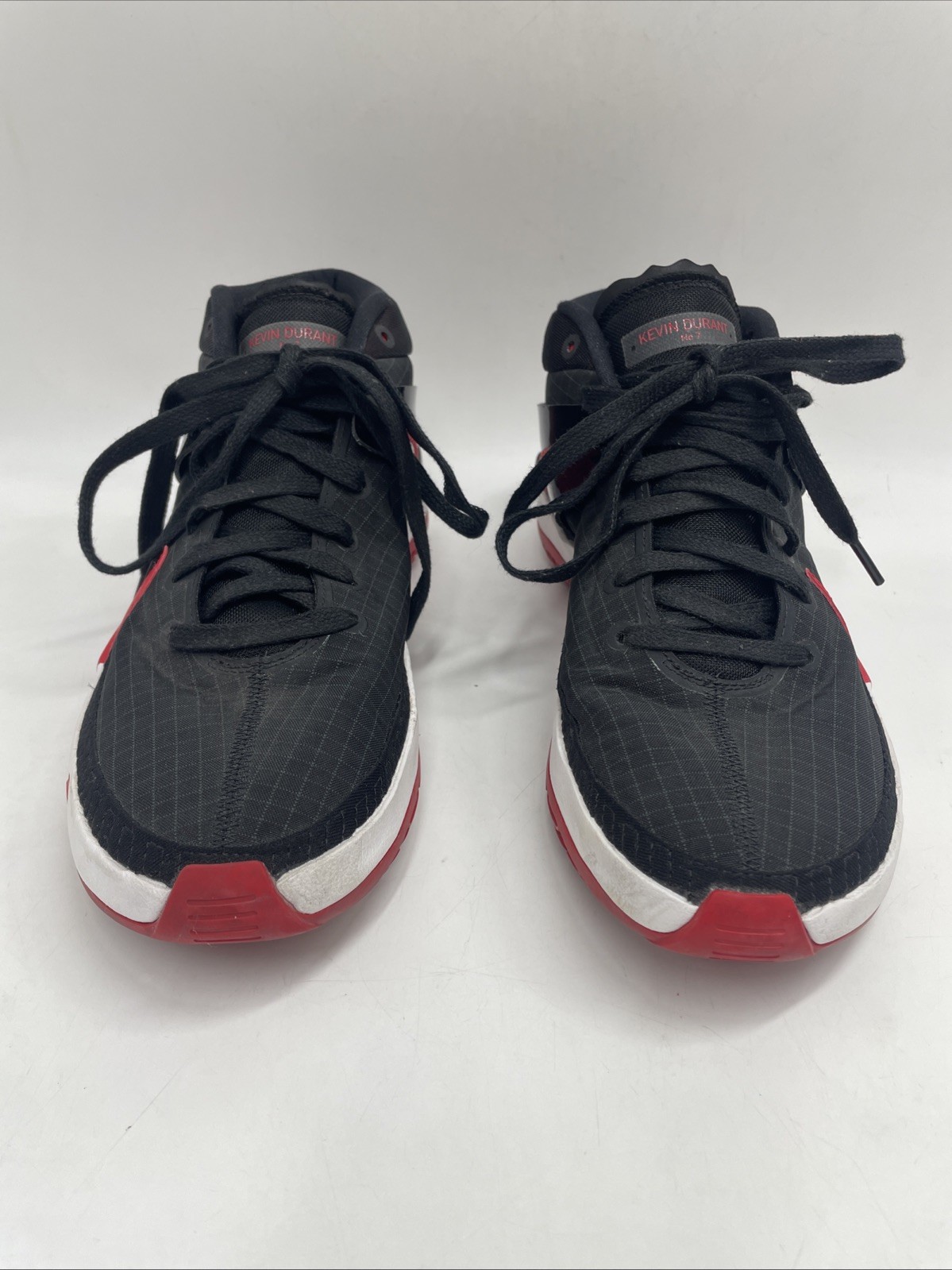 2020 Nike Kevin Durant 13 Bred Men’s 9.5 Black/Red Basketball Shoes (CI9948-002)