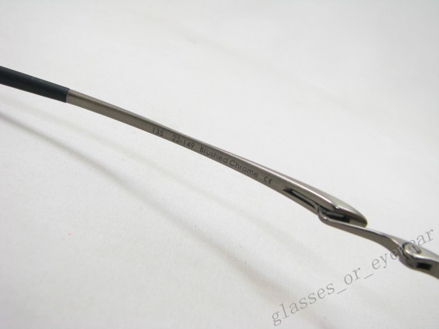 Eyeglass Frames-Oakley TRANSISTOR 22-149 Brushed Chrome 51mm Titanium Glasses