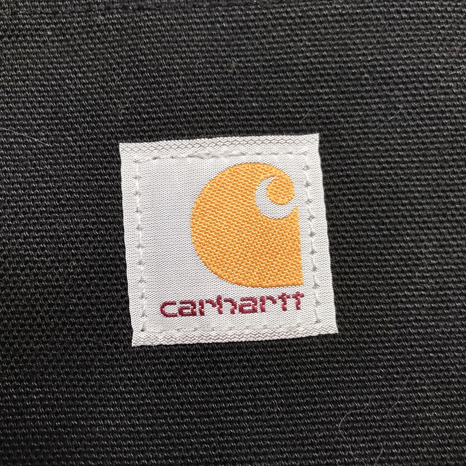 CARHARTT B01 Double Knee Work Jeans Men 28×32 (altered 31/32 tag) Black Loose