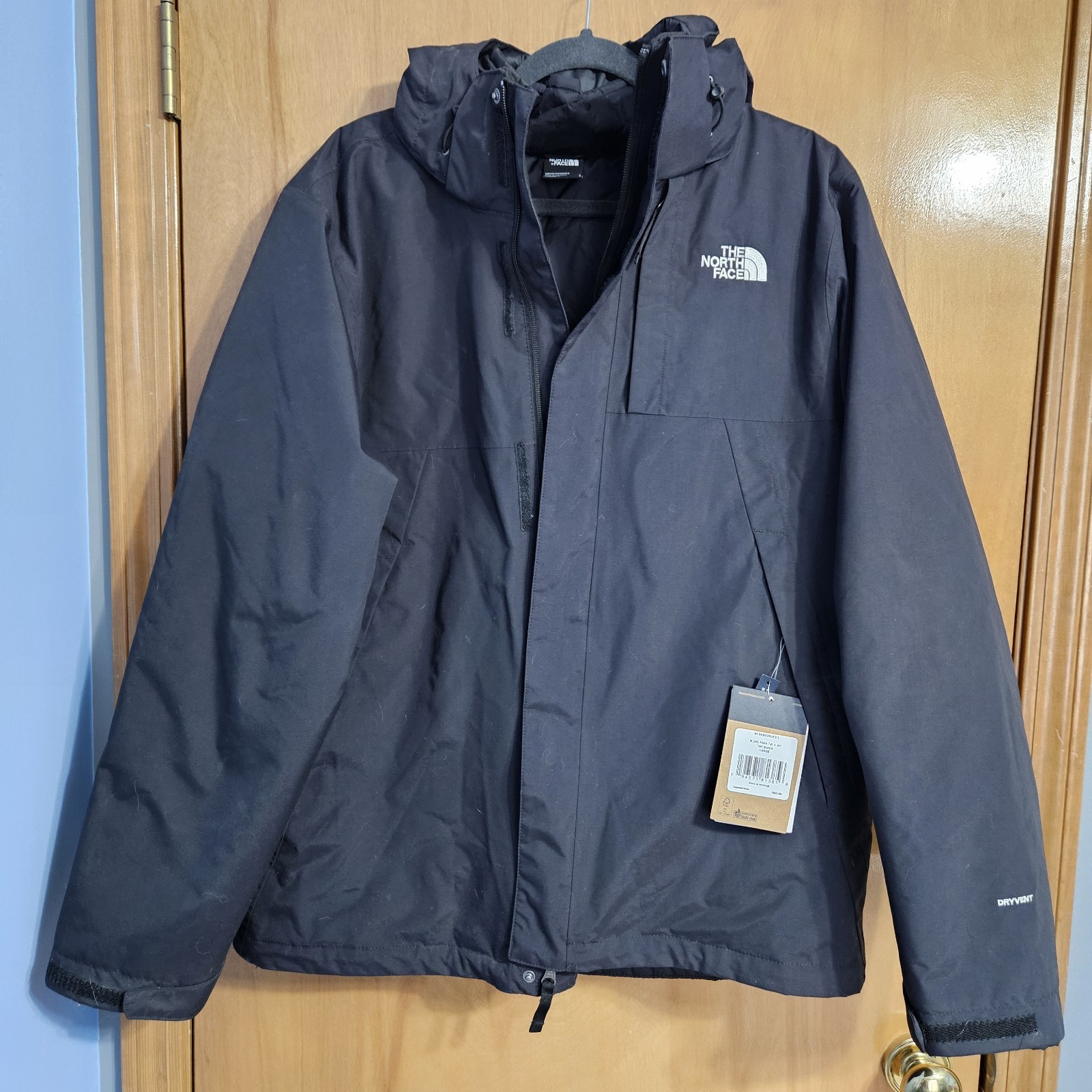 The North Face Men’s Lone Peak Triclimate 2 Waterproof 3-in-1 Jacket (Large)