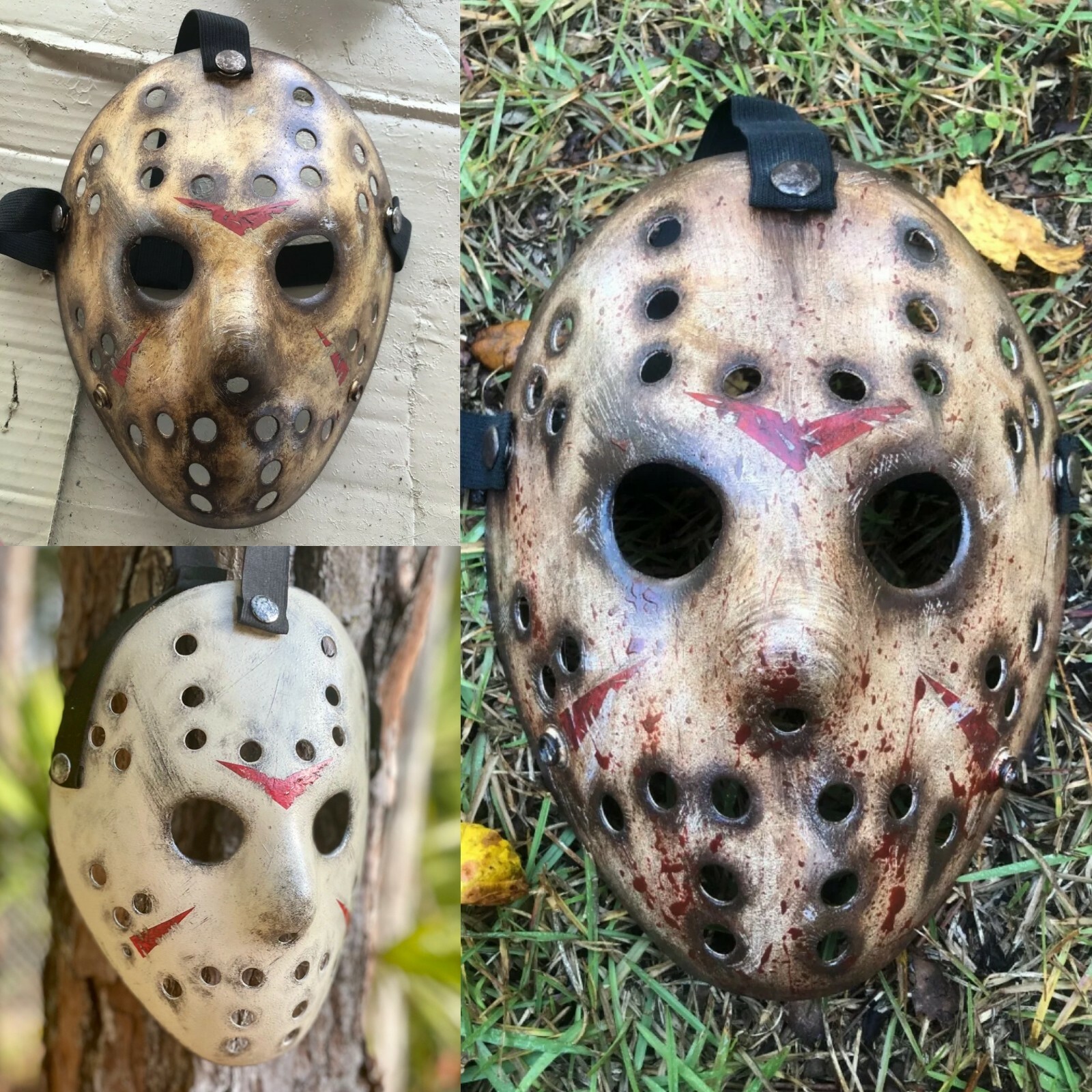 Jason Voorhees 2009 remake custom hand painted masks