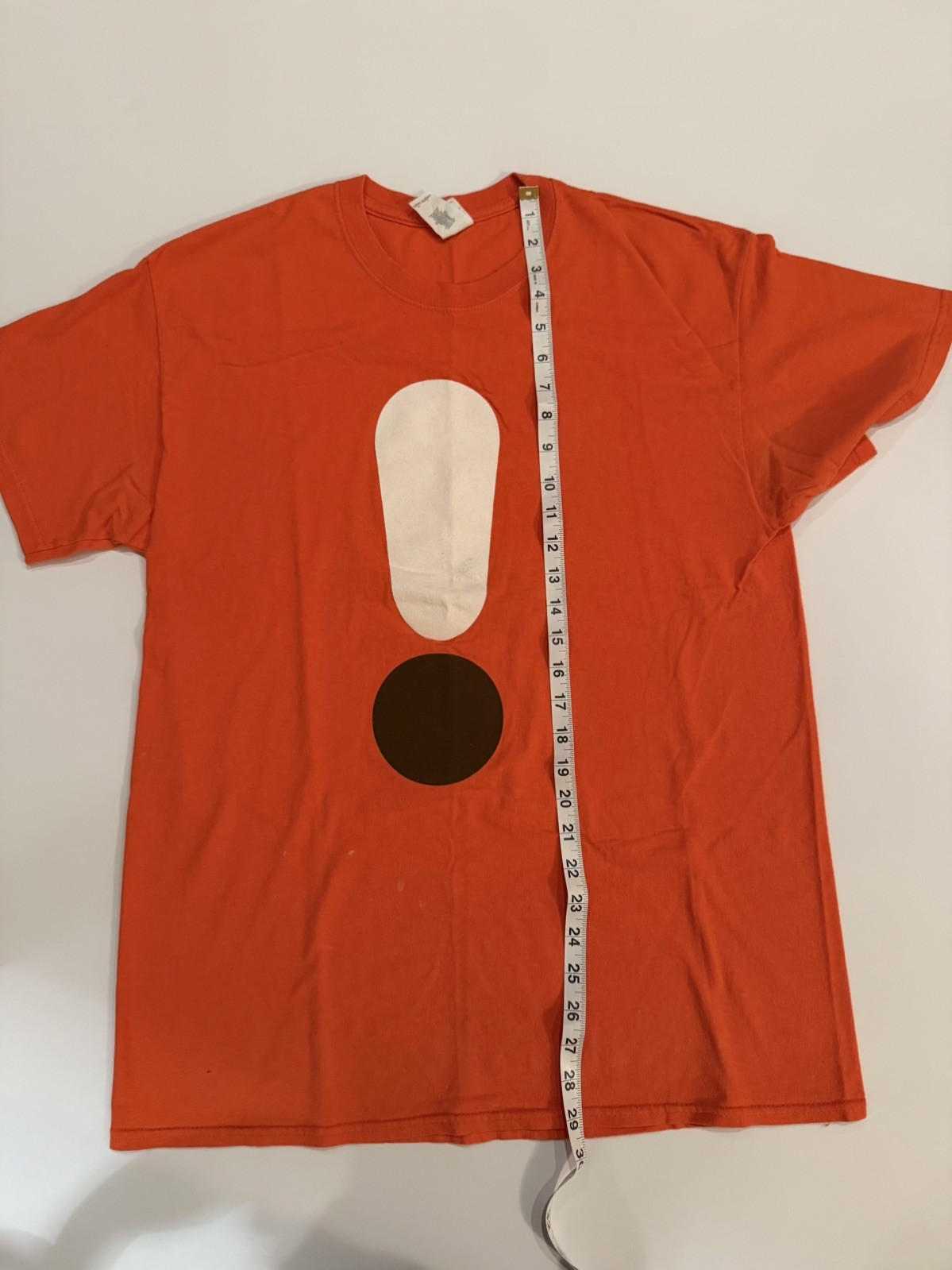 Dunkin Donuts Employee Promo T Shirt Large Orange Macchiato Oh Yeah