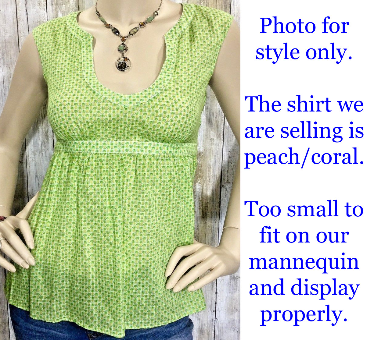 J CREW Ladies Sleeveless Blouse Size 4 Coral Orange Pineapple Empire Deep U Neck