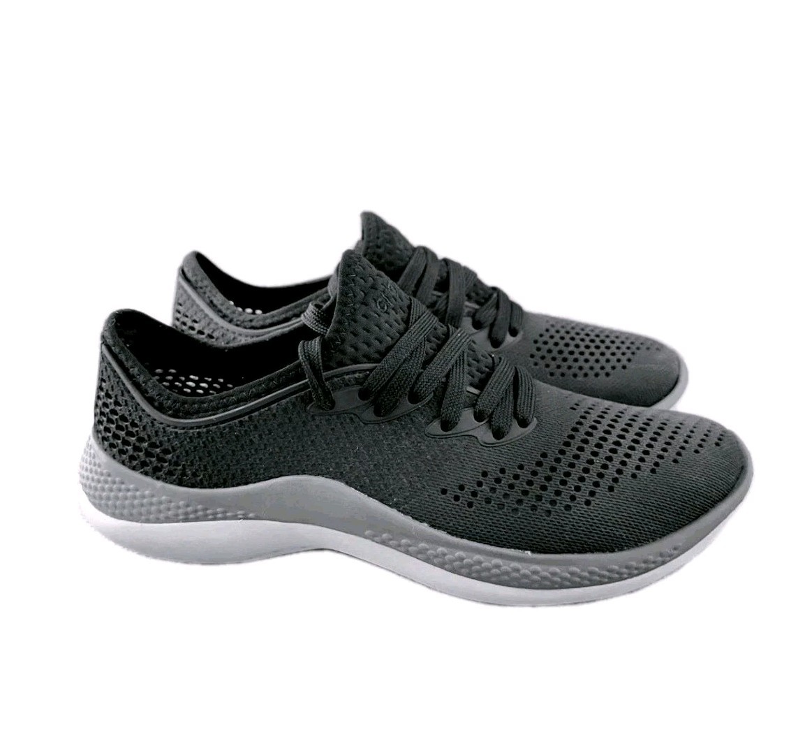 CROCS Shoes LiteRide 360 Pacer Slip On Sneakers Mens 6 Womens 8 Unisex Black