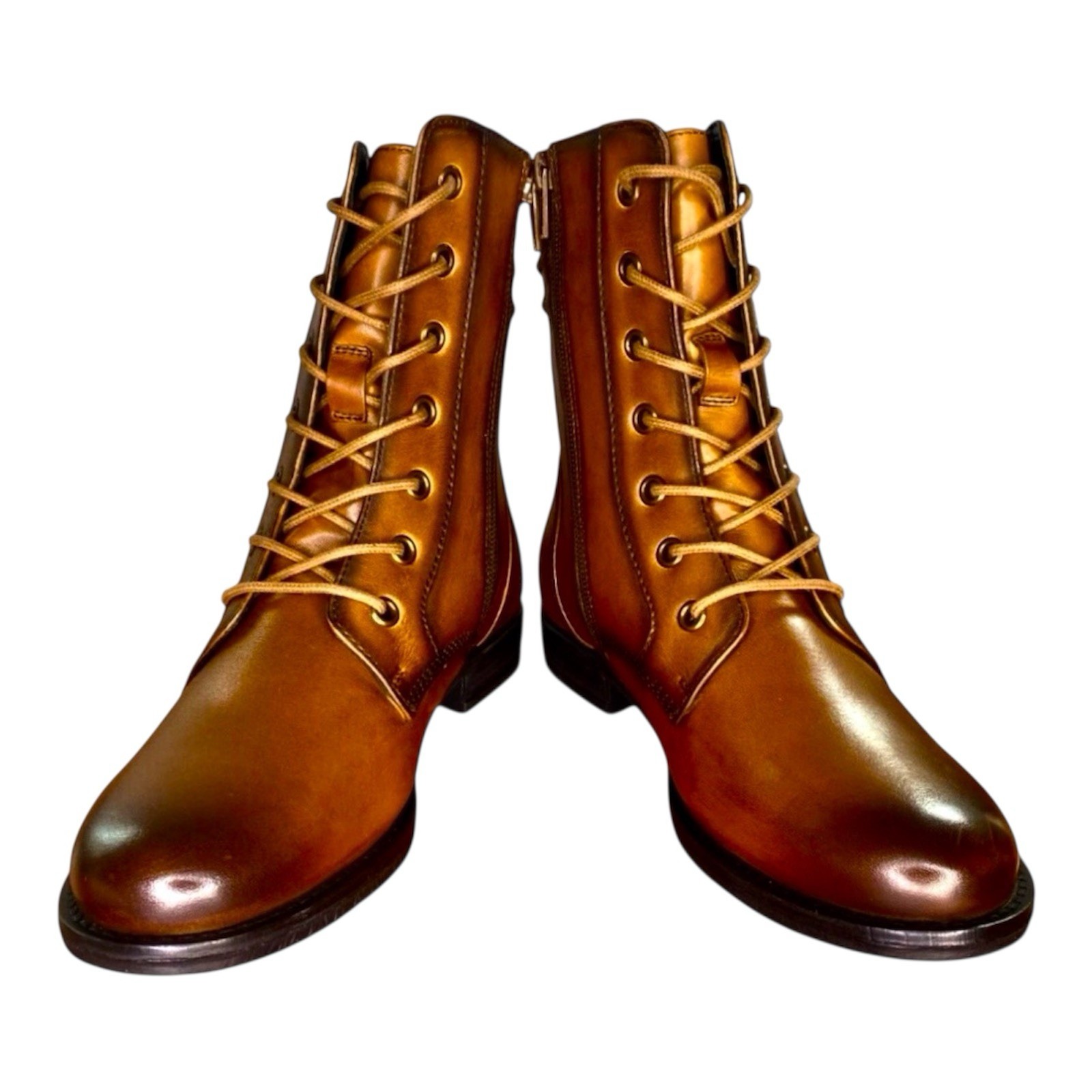 Josef Seibel Simona 01 Ankle Comfort Boot Cognac Brown Leather EU 36, 37 NEW