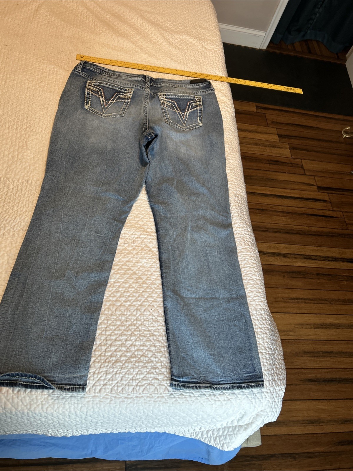 Vigoss Women’s Slim Boot Jeans Plus Size 22 Inseam Length 30”