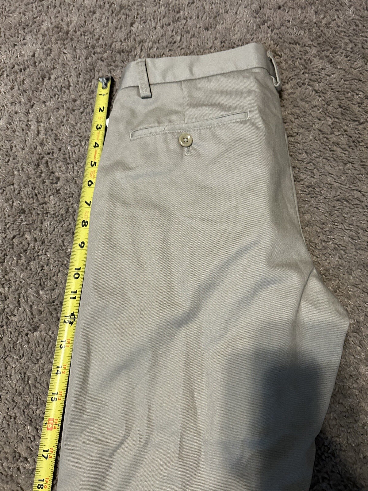 NWT IZOD Men’s American Chino 30WX29L Slim Fit Pants! 59.5$MSRP! MEASURMENTS