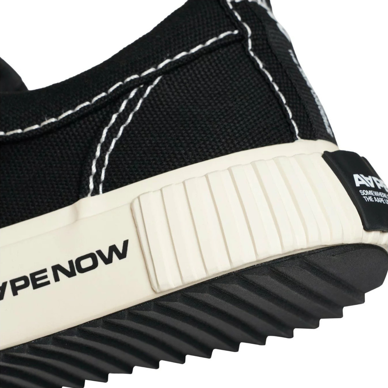 AAPE By A Bathing Ape AAPE NOW SHOES “GALAXY LITE” Black AAPSHM5280XXM Size 6
