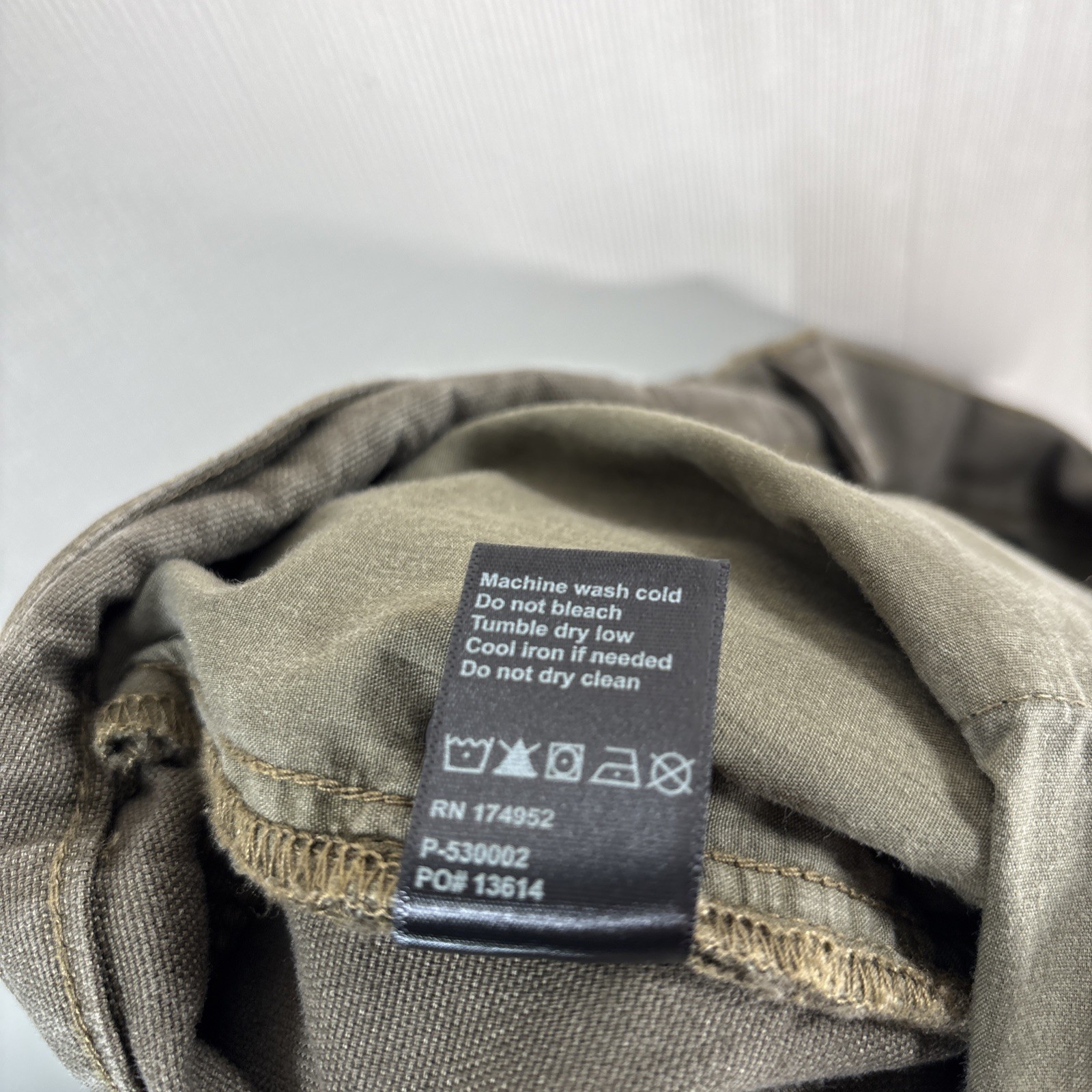 Proof Rover Pants Mens 34×32 Green Slim Fit Huckberry Stretch Canvas Straight