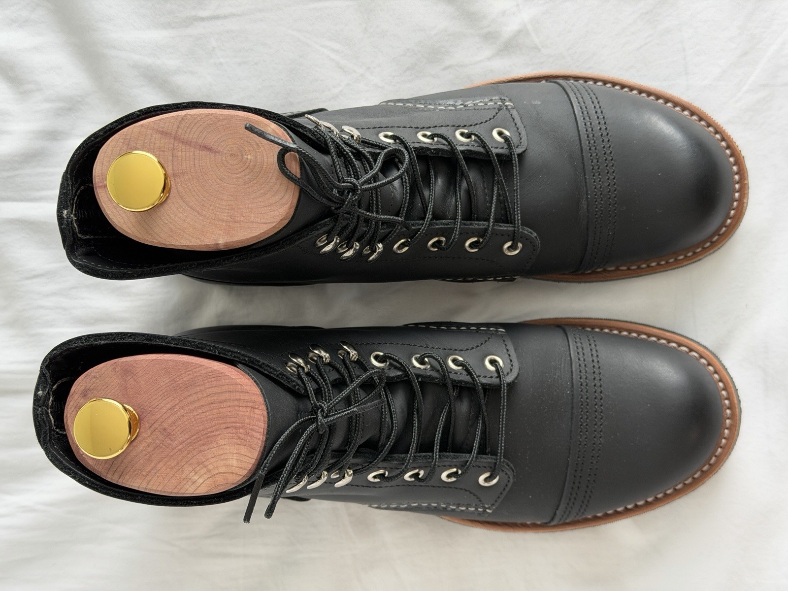 Red Wing Iron Ranger Black 9D