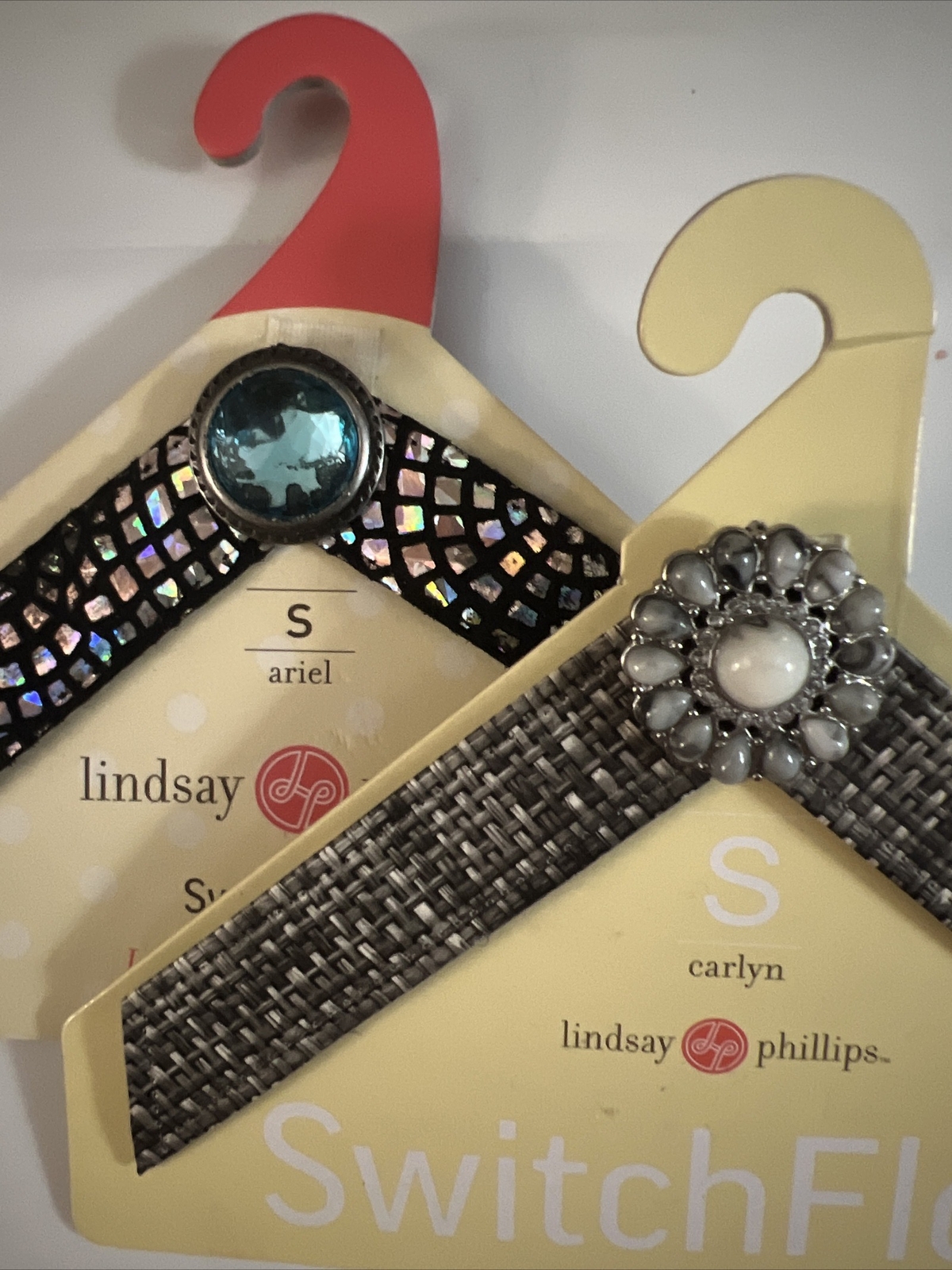 🌺 Lindsay Phillips “U-Pick” Switch-flops Flip Flops Sandal Changeable Straps Sm