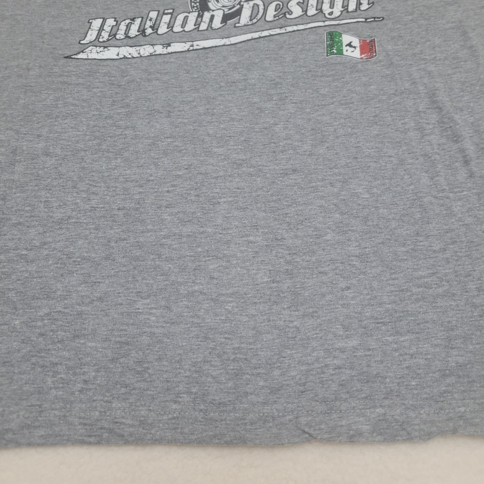 Italian Design Medium Vespa Scooter T-Shirt Zesus Firenze Stylized In Italy