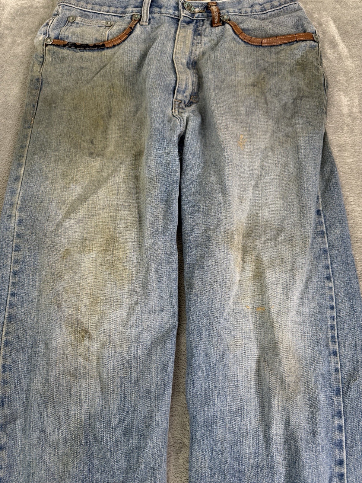 Vintage Y2K Archair Straight Leg Jeans Men’s Size 32X32 Blue Baggy
