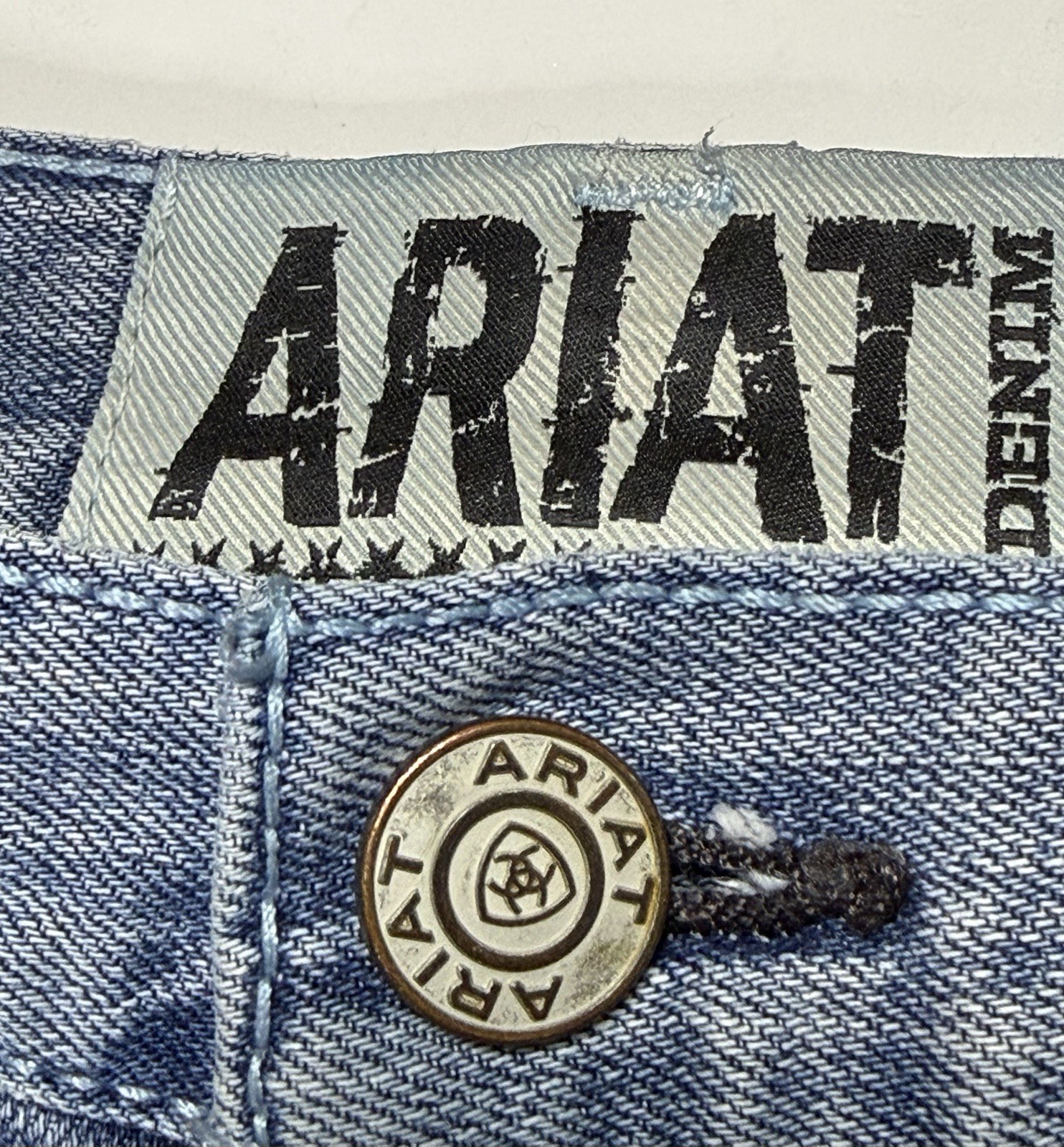 Ariat M2 Relaxed Boot Stirling Jeans Men’s 42×34 Shasta Wash 10020942