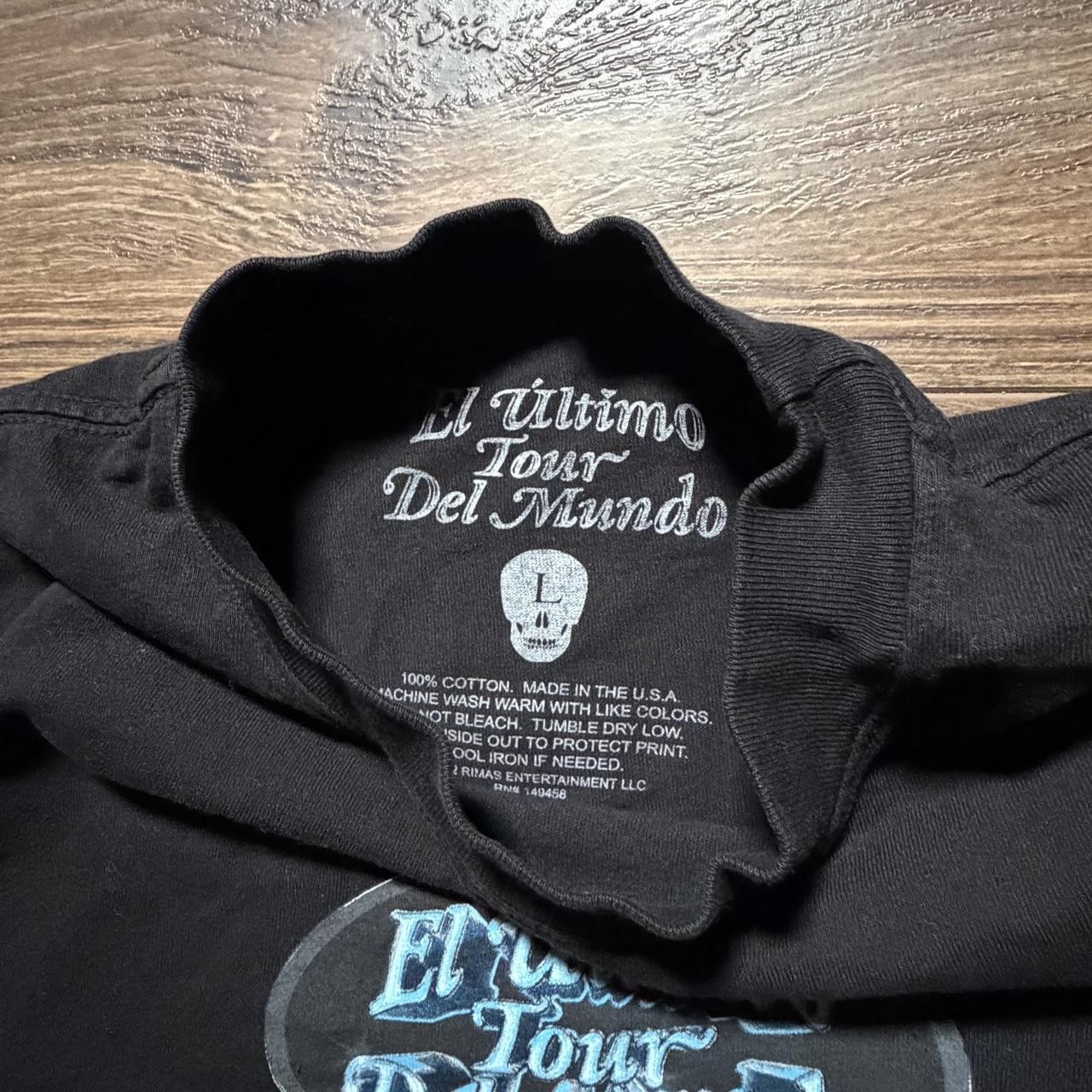 Official-style Bad Bunny tour graphic tee