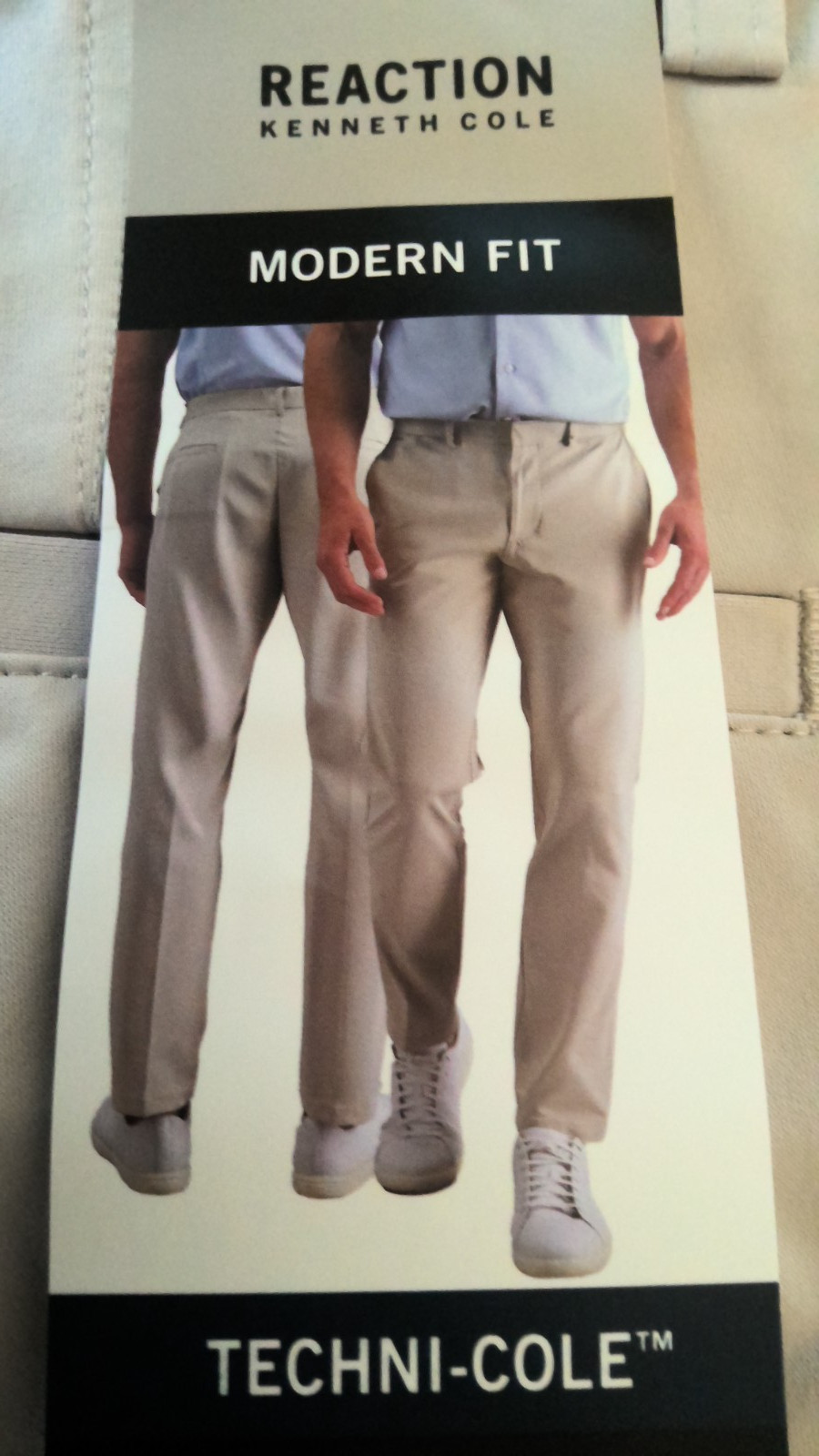 Kenneth Cole Reaction Techni-Cole Slim Fit Performance Pant