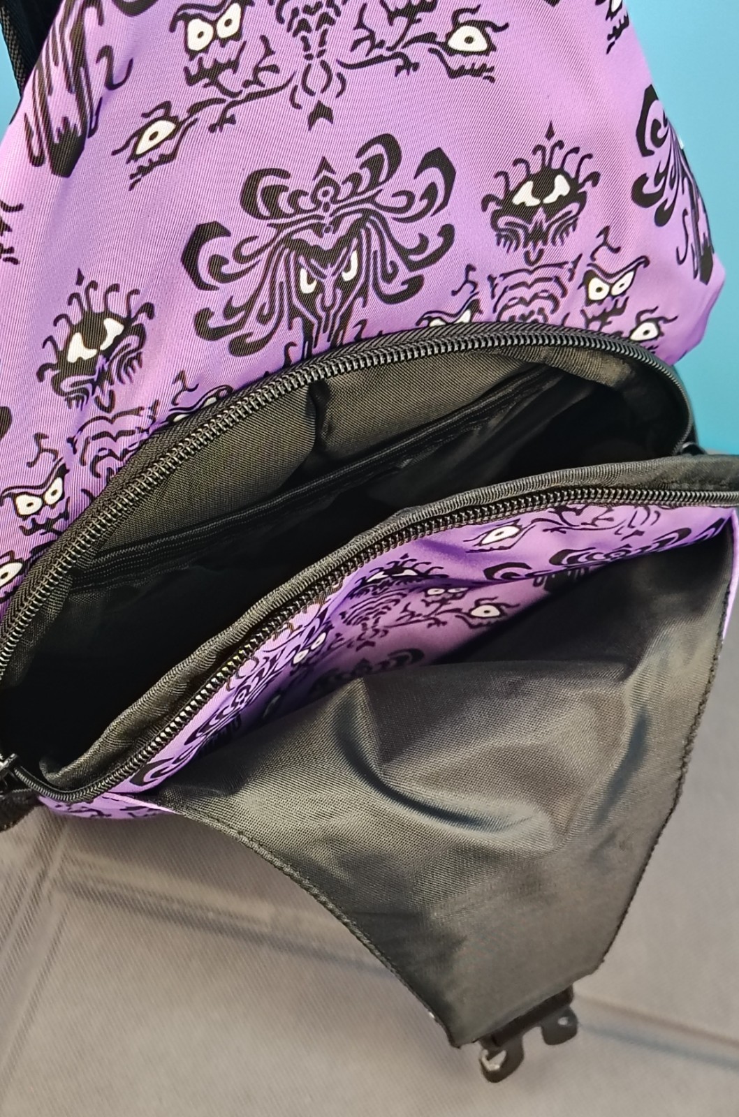 Haunted the Mansion Unisex Small Crossbody Backpack Sling Bag