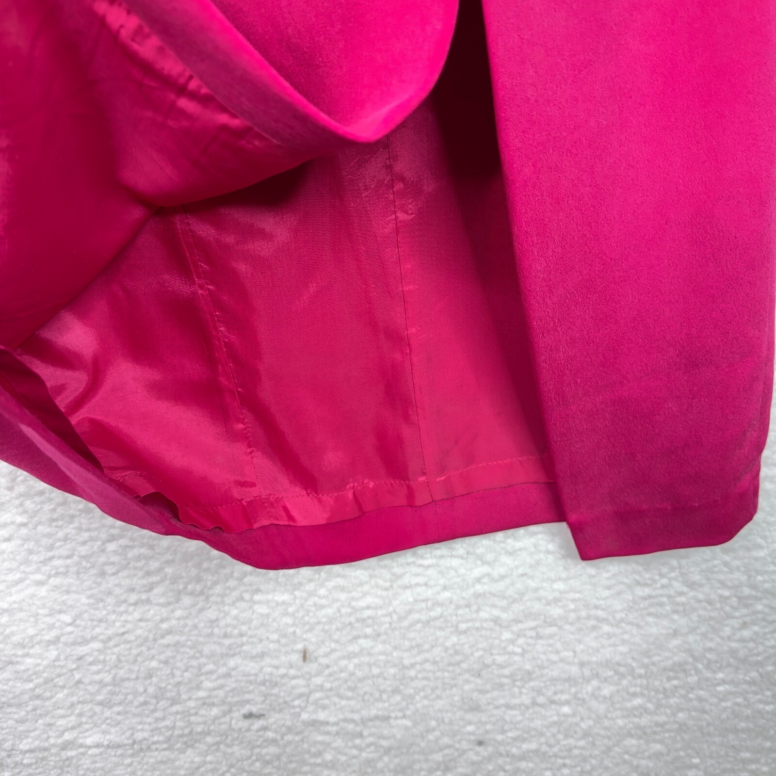 Vintage Talbots Silk Midi Sheath Dress Pink Embroidered Waist Y2K Petite Size 8P