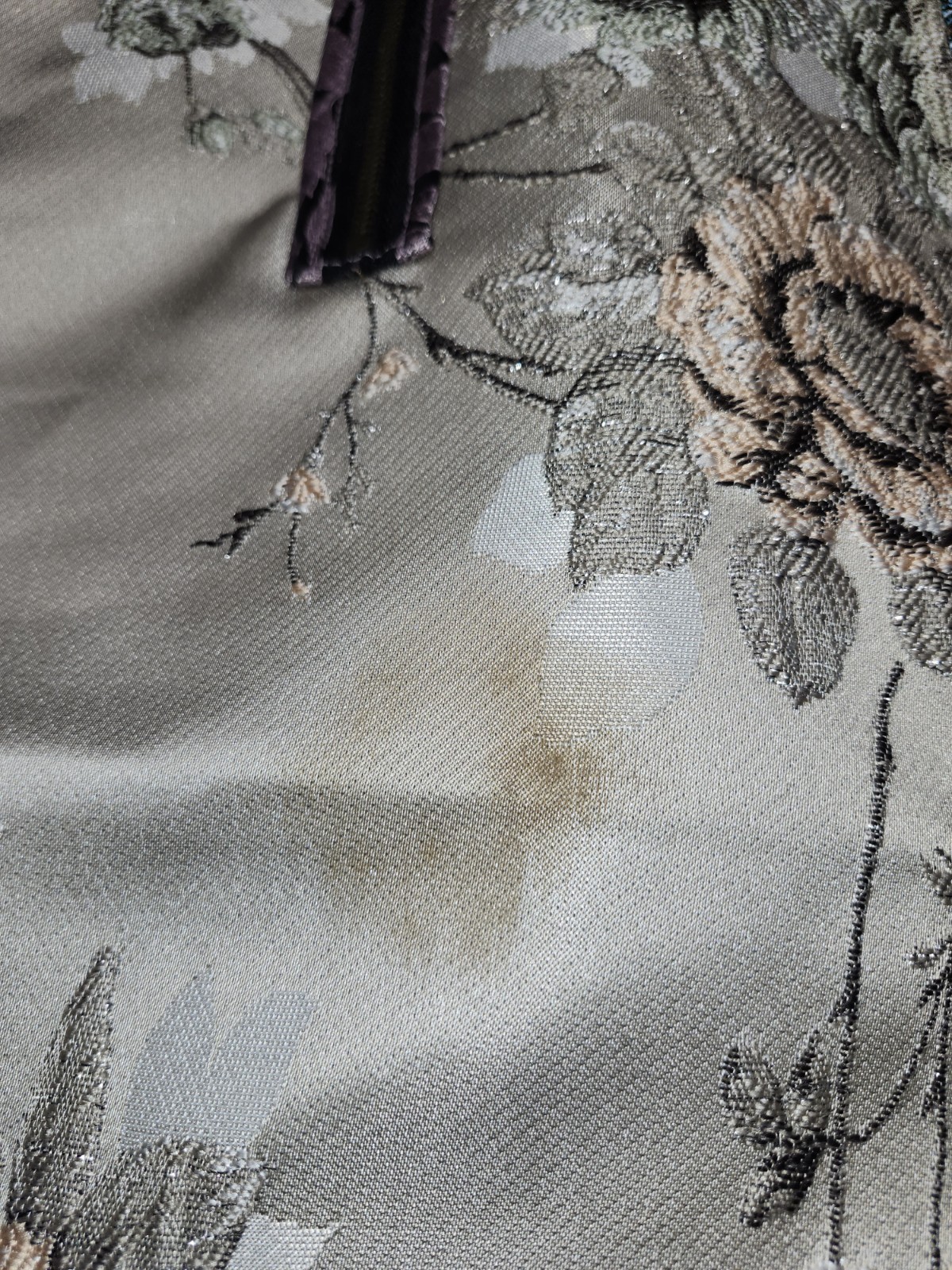 Byron Lars x Anthropologie “Bequile” patchwork dress Size 0 Stained Read