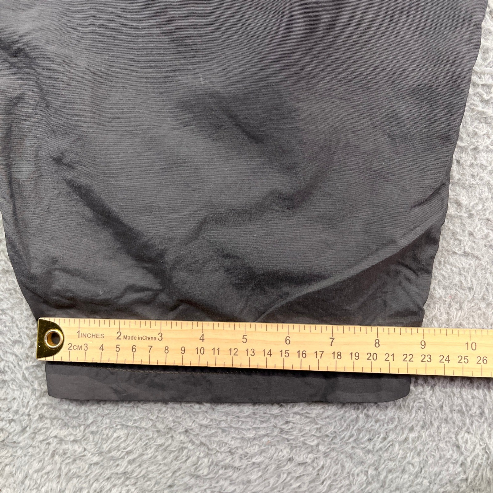 Rei Co-Op Pants Mens Large x30 Green Trailmade Cargo Roll Up Belted Nylon Hiking