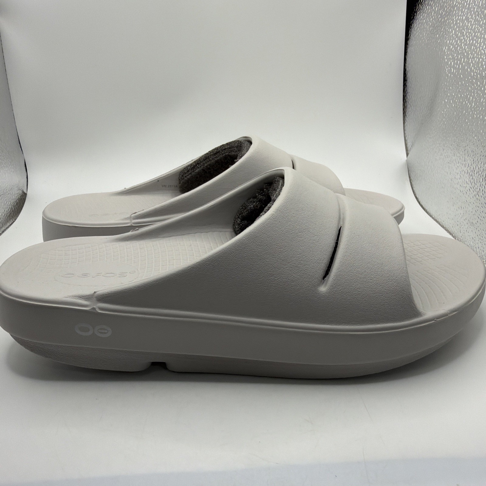 OOFOS OOAHH Nomad Moonstone Sandals EU 41 M8 W10 Recovery Comfort Shoes Unisex