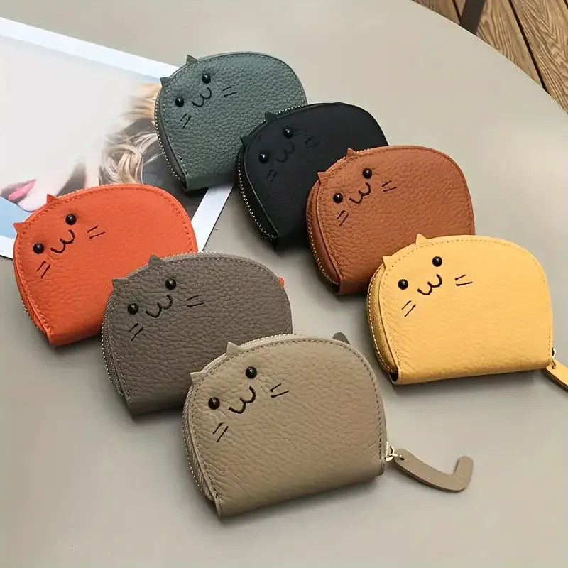 Cartoon Cat shaped design Wallet Women’s Multi-card slots Holder Cute Fashion