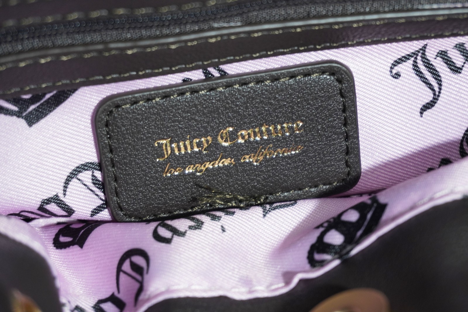 Juicy Couture Daydreamer Lovers Club Tote Violet Tulle Y2K Style Bag Purple