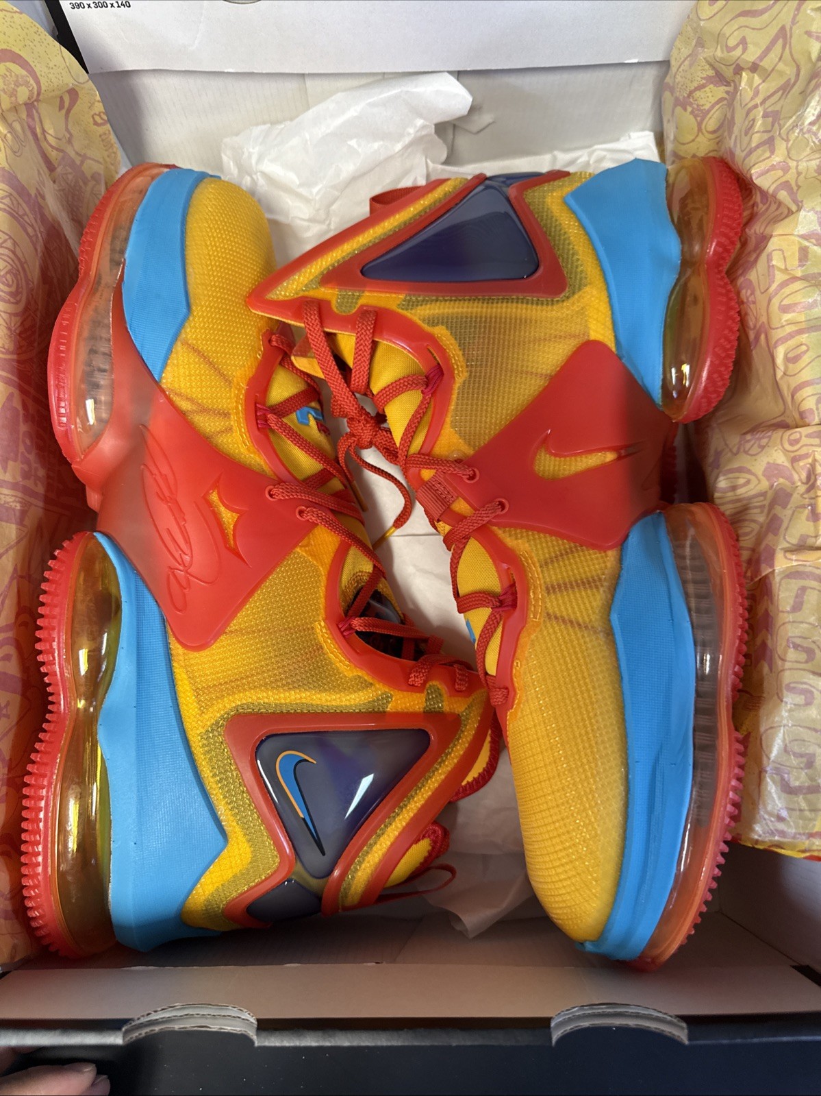 Space Jam X Nike LeBron 19 EP ‘Tune Squad’ – DC9342-800 New Authentic Size 14 DS