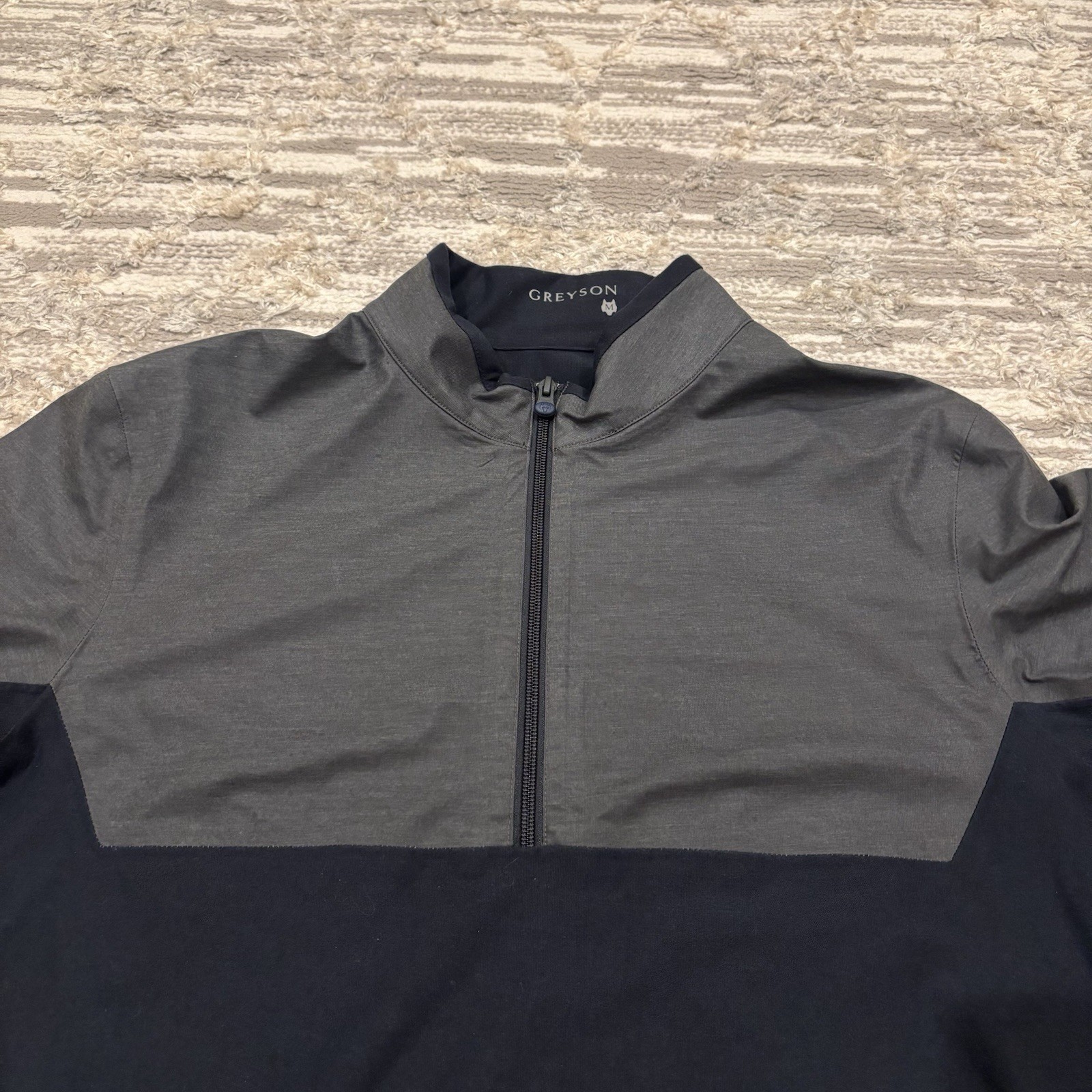 Greyson Comanche Half Zip Hybrid Men’s Medium Golf Stretch Wind Water Resistant