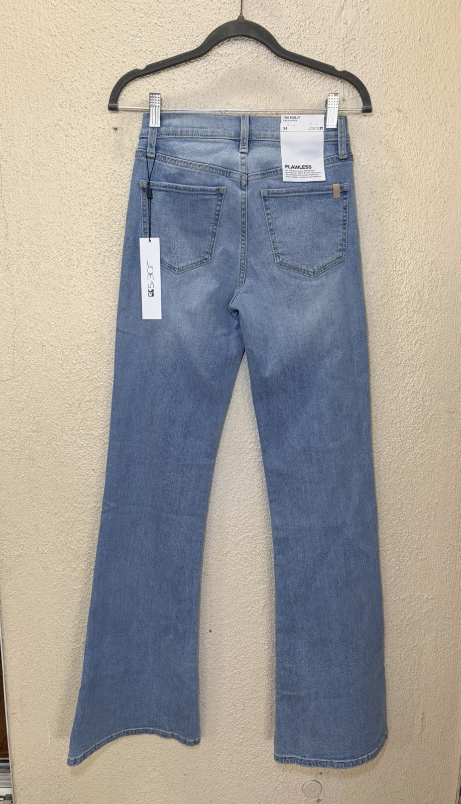 Joe’s Jeans The Molly High Rise Flare Jeans Size 24 NWT Light Wash