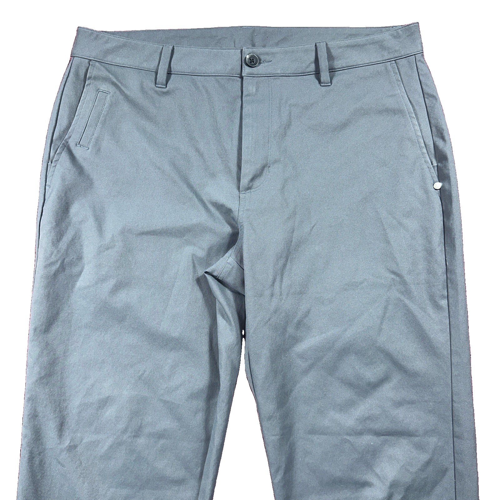 Vuori Mens Cascade Tech Chino Pant 34×30 V427 Performance Gray