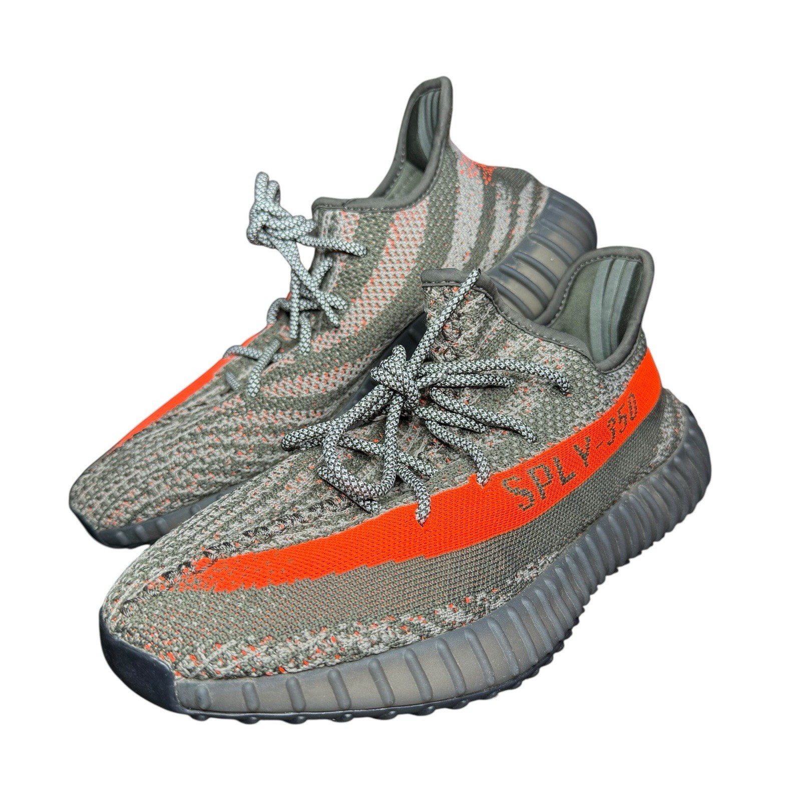 Adidas Yeezy Boost 350 Size 10 – V2 Carbon Beluga HQ7045 & Black Gray FZ5000 Lot