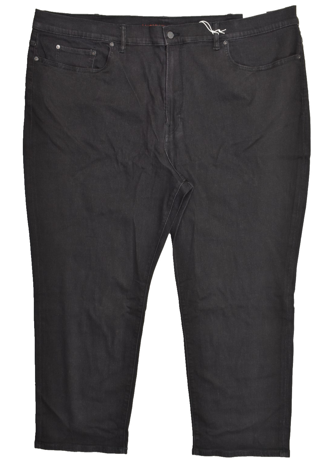 Lucky Brand Men’s Athletic Fit Straight Denim Jeans Black 50×30 Cotton Blend NEW