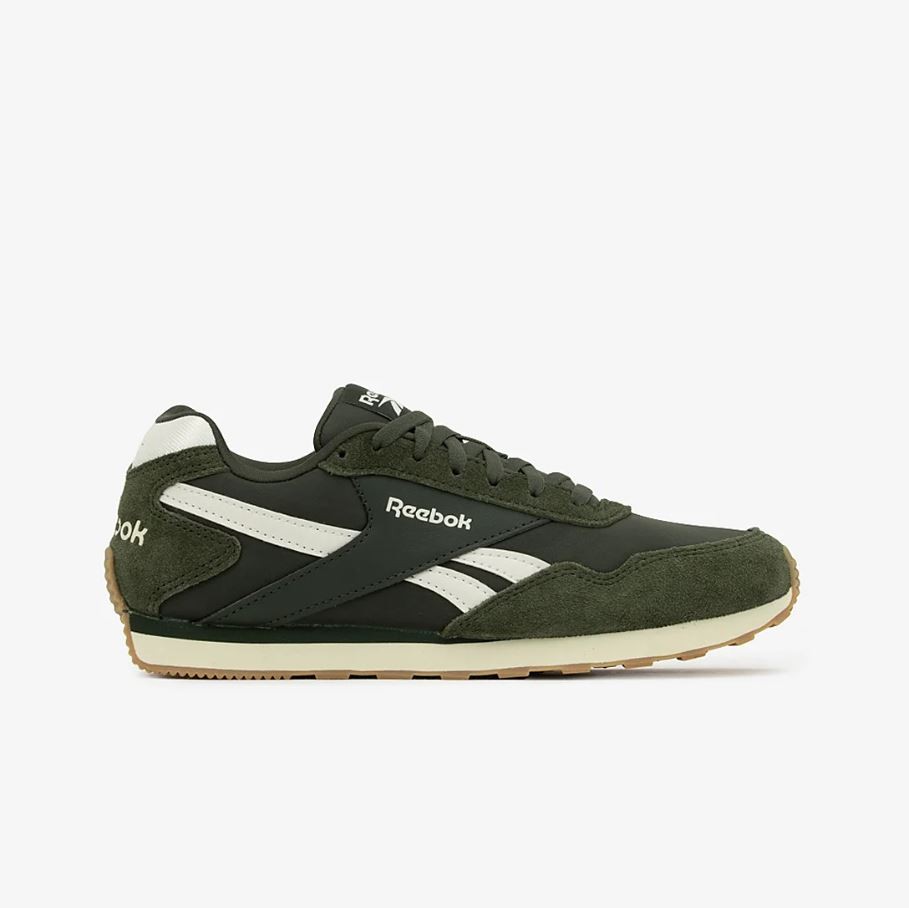 AUTHENTIC || Reebok Glide Low Mens Casual Shoes (D) (Grit Green/Chalk)