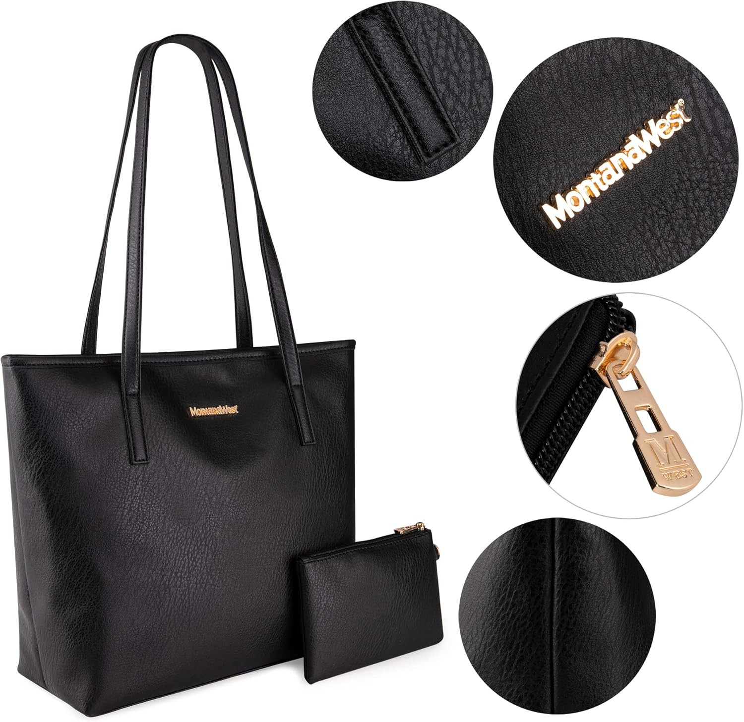 Montana West City Tote Bags Purses and Handbags for Women Causal Bag