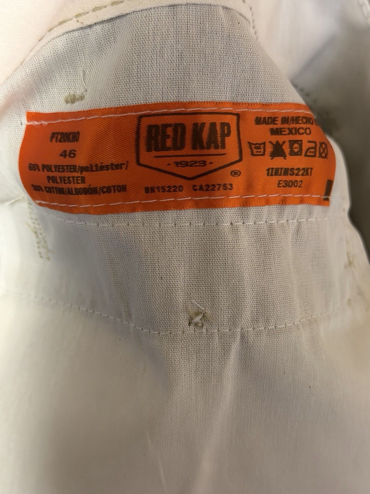 Red Kap Mens Industrial Work Pant With Pockets PT20, Black, 46W×30L Work Wear