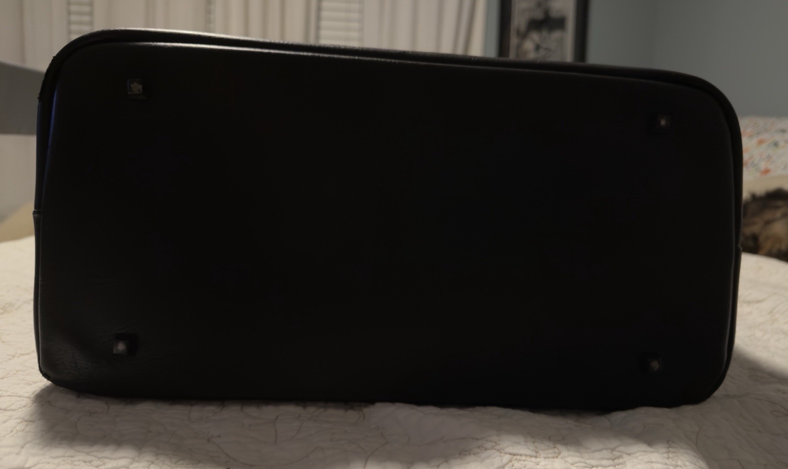 BEIS The Convertible Mini Weekender Travel Bag in Black Excellent Condition