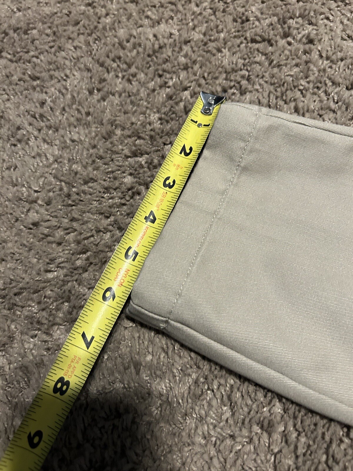 NWT IZOD Men’s American Chino 30WX29L Slim Fit Pants! 59.5$MSRP! MEASURMENTS
