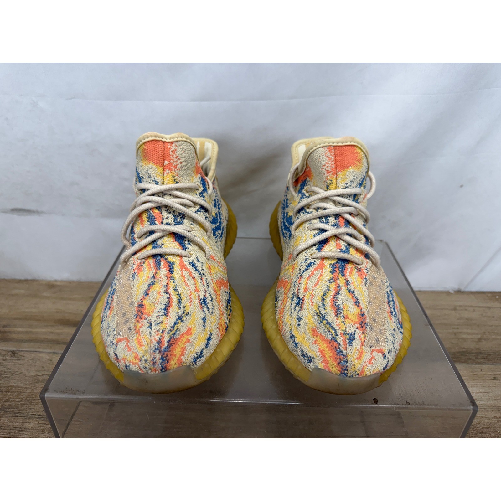Adidas Yeezy Boost 350 V2 MX Oat Orange Blue Yellow GW3773 Mens Size 6