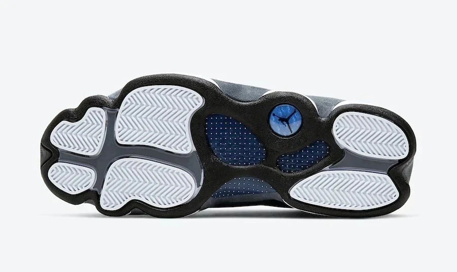 Men – Jordan 13 “Flint” Retro Navy White Gray 414571-404 Size US 7-12
