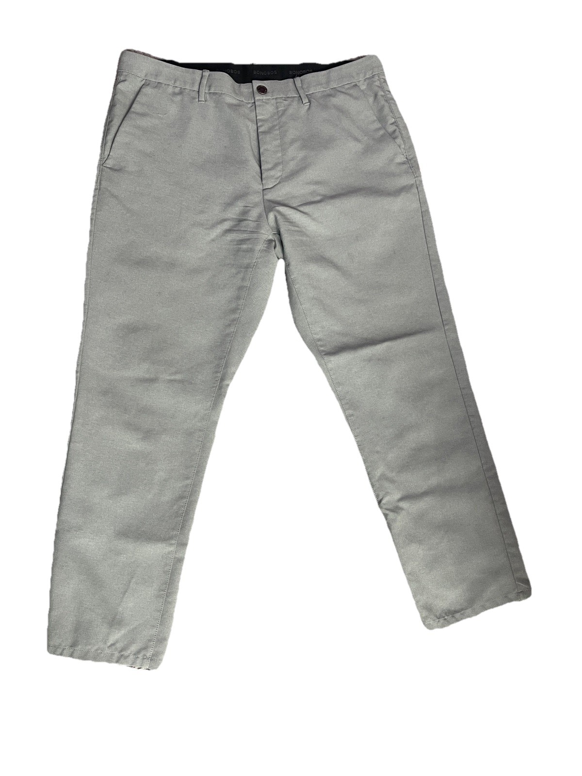 Bonobos Men’s Gray Pants 36×27 Flat Front